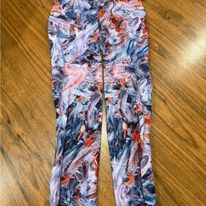 lululemon athletica Multicolor Abstract Leggings